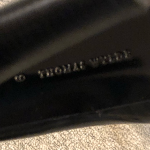 Thomas Wylde black platform shoes 8 - Picture 6 of 7
